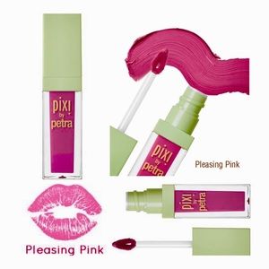 Pixi by Petra Mattelast Liquid Lip Pleasing Pink NWT HTF FULL SIZE